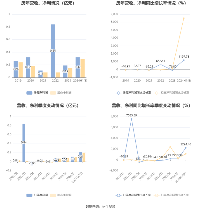 新宏泽：预计2024年上半年净利同比增长1032.99%-1362.59%  第6张